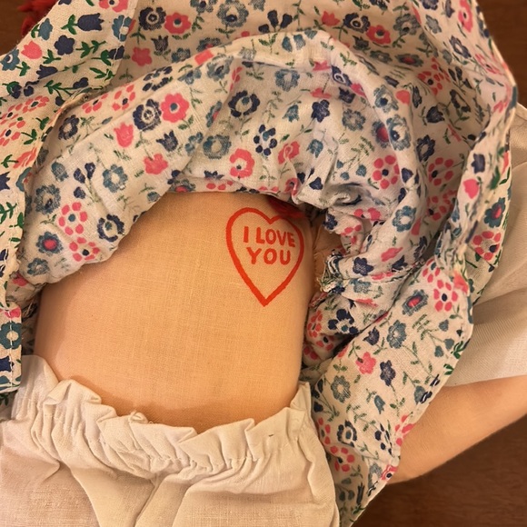 1970 Vintage Raggedy Ann and Andy Knickerbocker Toy Co cloth dolls - Picture 6 of 7